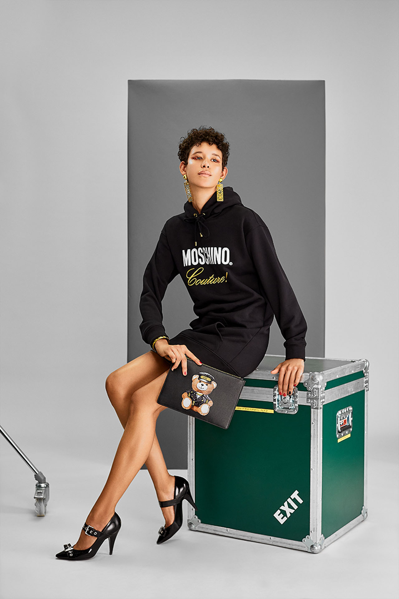 Dilone for Moschino Printemps 2018 by David Hatters