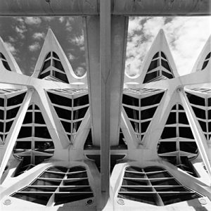photography by David Hatters in Valencia, Geometries of the sky, film shot with Hasselblad