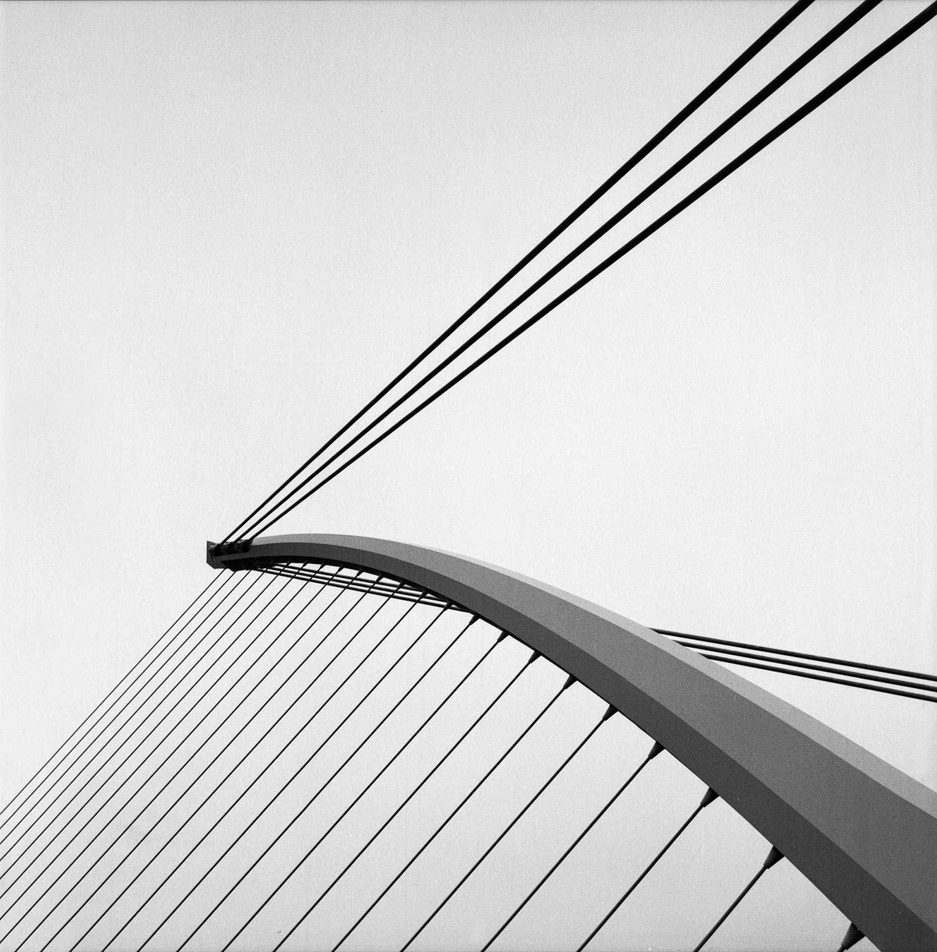 Samuel Beckett's Bridge, Dublin by David Hatters