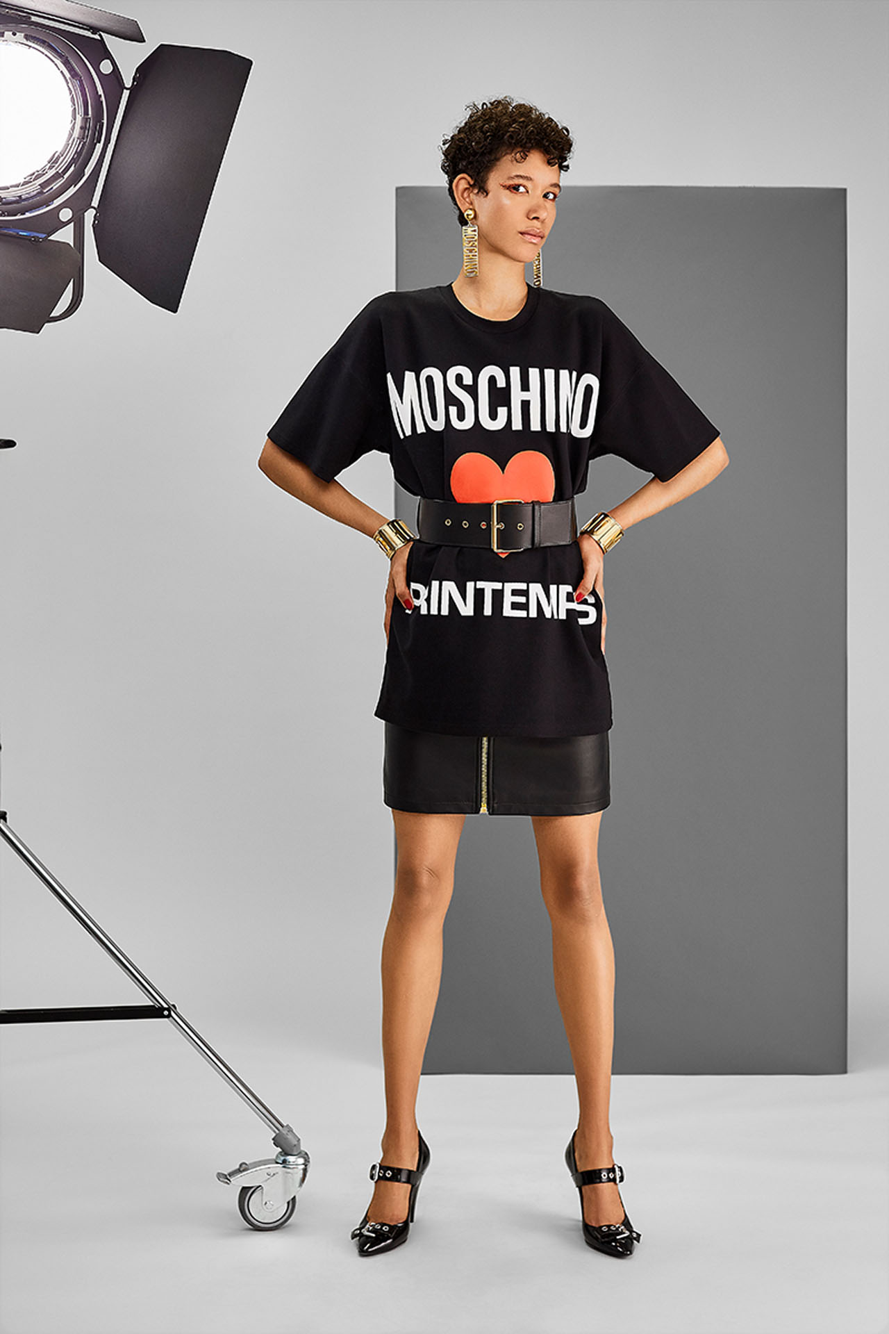 Dilone for Moschino Printemps 2018 by David Hatters